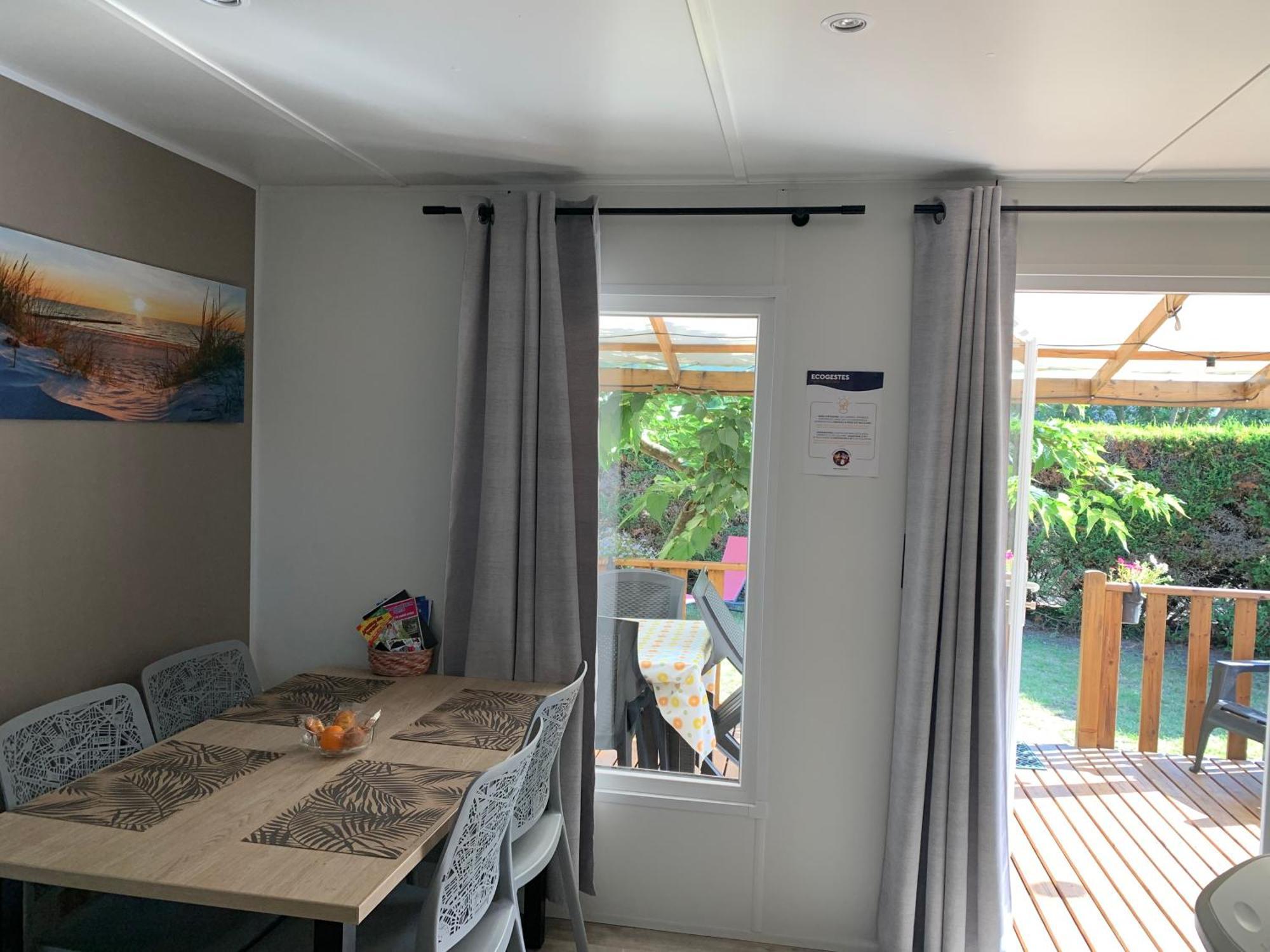 Le Mobilhome De Evelyne Et Serge Lit-et-Mixe Esterno foto